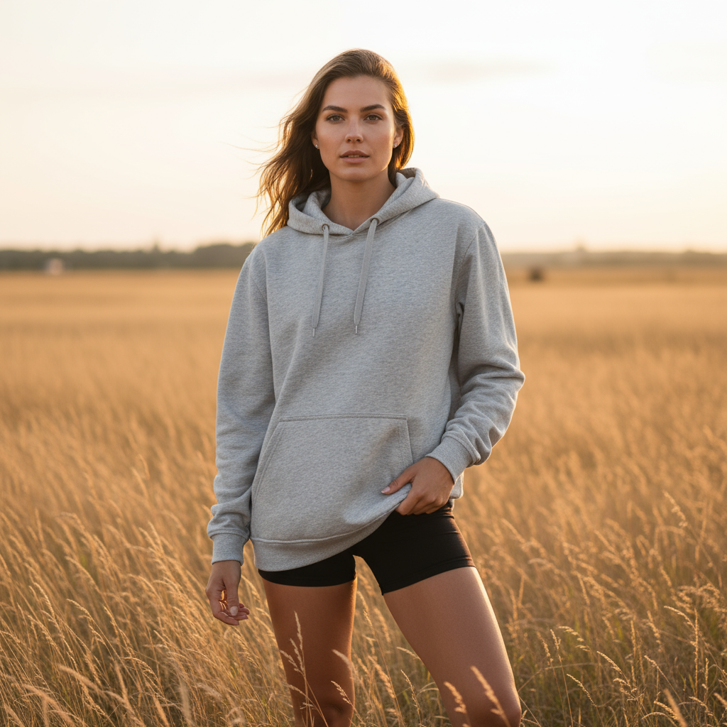 The Daily Hug Hoodie (Athlete Look) | Sporty Comfort & Clean Fit