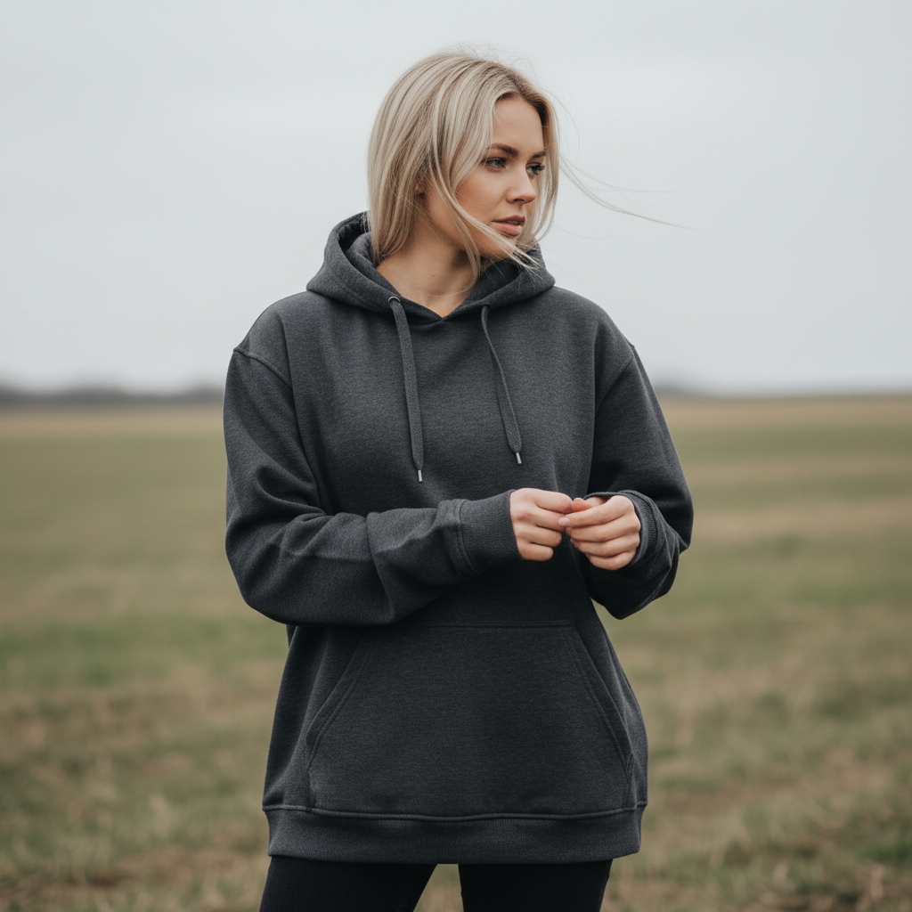 The Daily Hug Hoodie (Athlete Look) | Sporty Comfort & Clean Fit
