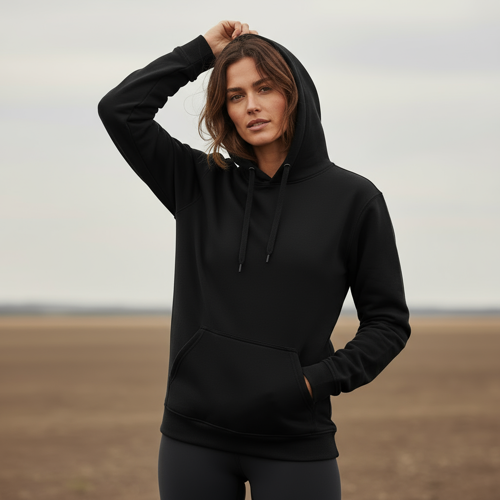 The Daily Hug Hoodie (Athlete Look) | Sporty Comfort & Clean Fit