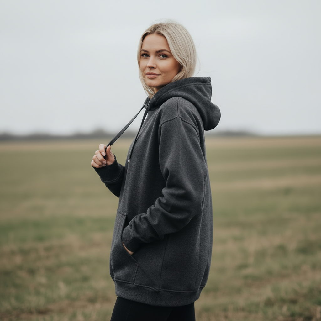 The Daily Hug Hoodie (Athlete Look) | Sporty Comfort & Clean Fit